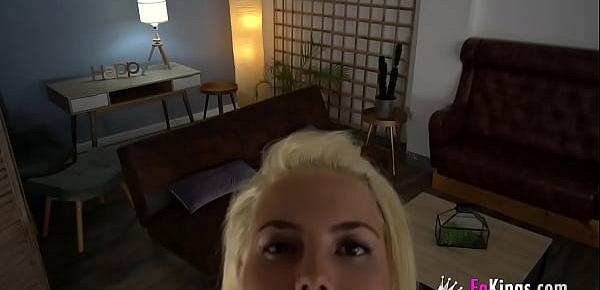  Blonde Macarena Lewis fucks her tinder hookup with a hidden camera
